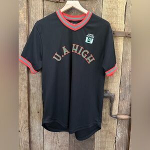 My Hero Academia Jersey Shirt Manga Anime Katsuki Bakugo 1-A UA High Men's Med.